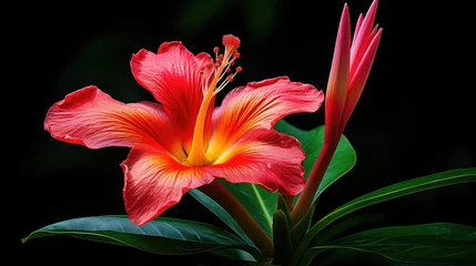 Foto auf Acrylglas hibiscus luau flower © PikePicture