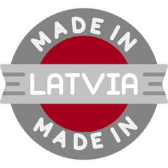 Made In Latvia Icon