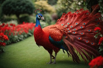 red peacock © juanpablo