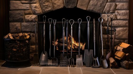 poker fireplace tools