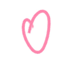 Hand Drawn Heart Brush