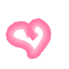 Hand Drawn Heart Brush