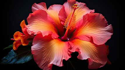 hawaii aloha flower - obrazy, fototapety, plakaty