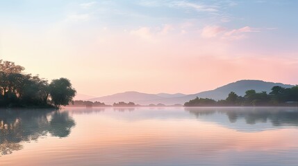 Fototapeta premium peaceful morning background