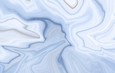 Fototapeta premium Marble rock texture blue ink pattern liquid swirl paint white dark that is Illustration background for do ceramic counter tile silver gray that is abstract waves skin wall luxurious art ideas concept.