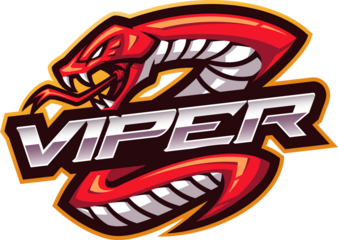 Viper snake mascot