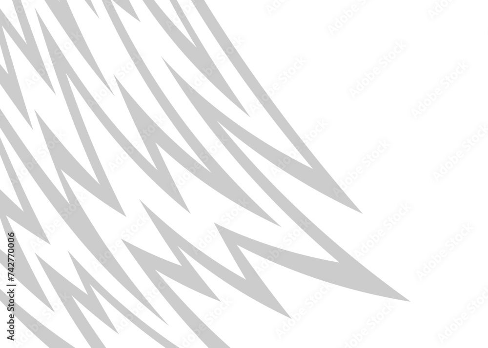 Poster abstract background with curved spike line pattern and with some copy space area
