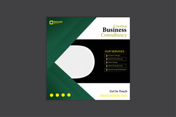 Creative Business marketing social media post template .fully editable instagram and facebook square post frame puzzle organic sale poster. 