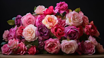 romance rose flowers