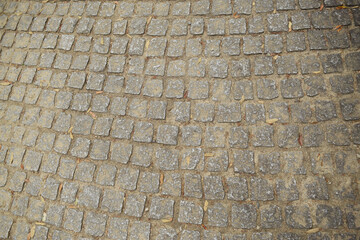 タイルのある道