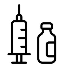 injection line icon