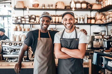 Coffee shop management: Two hospitality entrepreneurs running a small business together