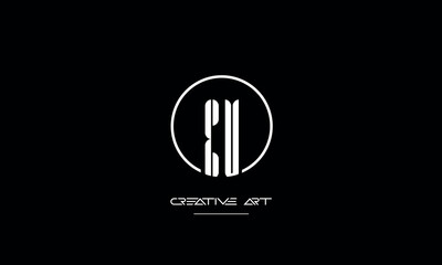 EU, UE, E, U abstract letters logo monogram