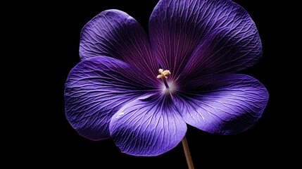 purple violet flower