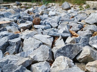 A pile of rocks