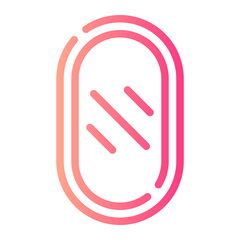 mirror gradient icon