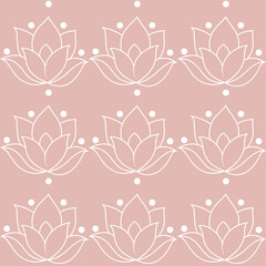 seamless pattern with flowers
