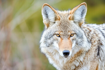 Obraz premium Coyote Canis latrans, World Wildlife Day, March 