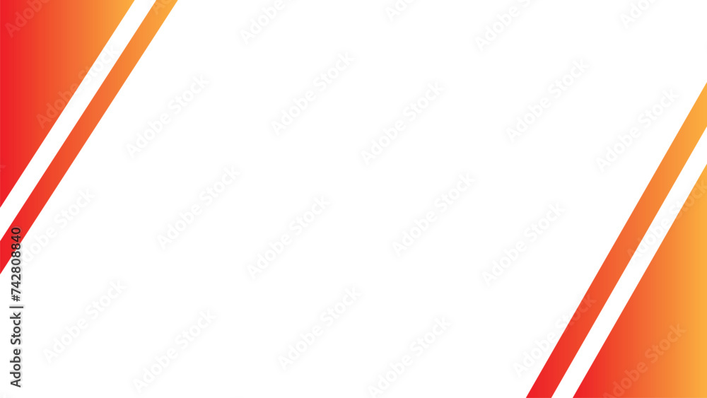 Poster simple abstract background design with yellow and orange color gradient, simple background