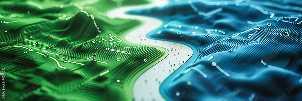 Poster liquid color explosion: vibrant abstract art with flowing patterns and textures