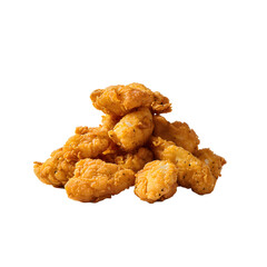 Delicious chicken nuggets isolated - Food design theme