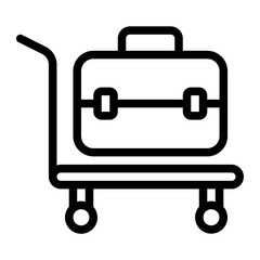 trolley line icon
