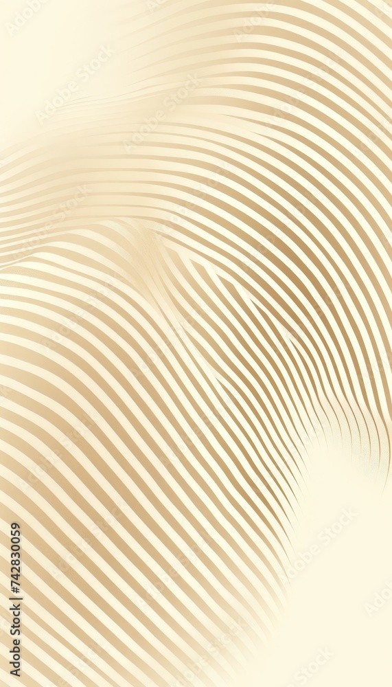 Poster abstract spring background geometric patterns in soft lemon yellow evoking unfolding spring blooms