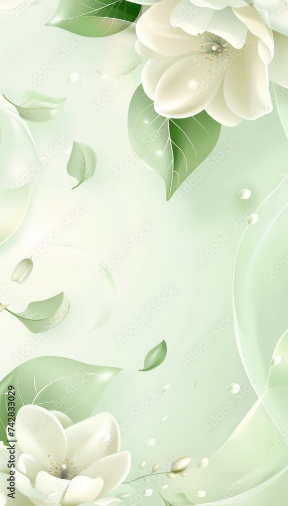Aufkleber abstract spring background lemon yellow geometric patterns inspired by blooming spring