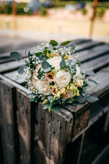 Ringe bei einer Hochzeit