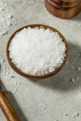 Fototapeta na wymiar Organic White Maldon Sea Salt