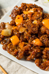 Spicy Chinese Beijing Beef Dinner
