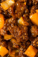 Spicy Chinese Beijing Beef Dinner