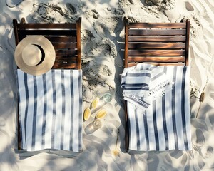 Ultimate Relaxation, Sun Loungers and Beach Towels for Your Vacation