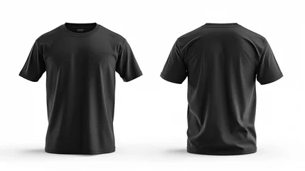Foto op Canvas black esports shirt mockup generative ai © Wijaya
