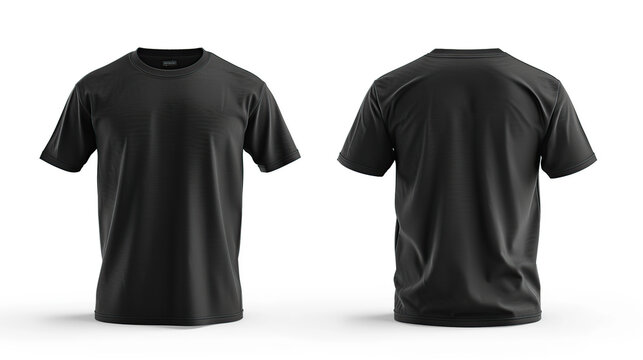 black esports shirt mockup generative ai