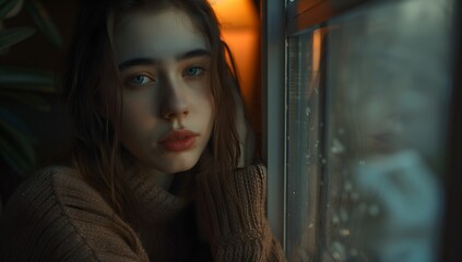 woman in the window