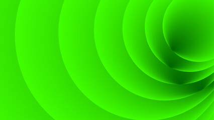 abstract green background with circles
