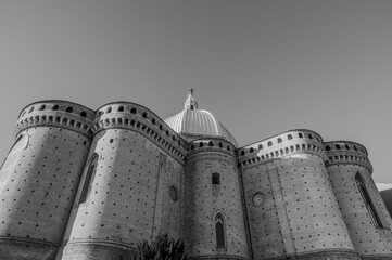 Loreto, Marche, Italy. The Basilica of the Holy House