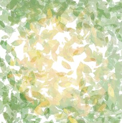 green grass background pattern with leaf, leaves nature illustration 