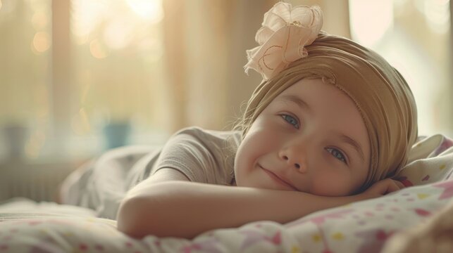Children in the fight against cancer. International Childhood Cancer Day.