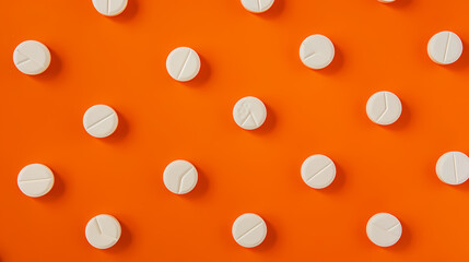 Prescription for medication for treatment. Pharmaceutical medicine, medicine in container for health
