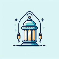 illustration of ramadan lantern