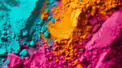 holi color powder background