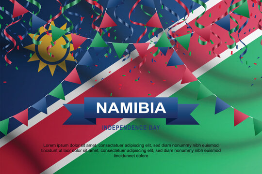 Namibia Independence background.