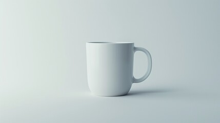 Obraz premium white Blank mug Mockup