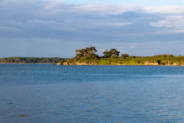 view of the coast of the sea