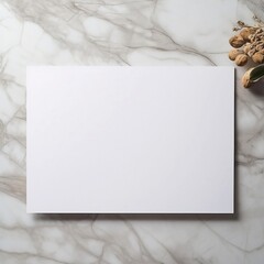 blank note paper on wooden background