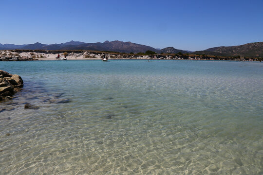 Puntaldia beach and La Cinta beach in San Teodoro, Sardinia, Italy