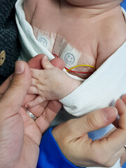 body sensors can be attached to medical electronic machines to display readings about the pressure, temperature, heartbeat, pulses and ECG for baby in incubators