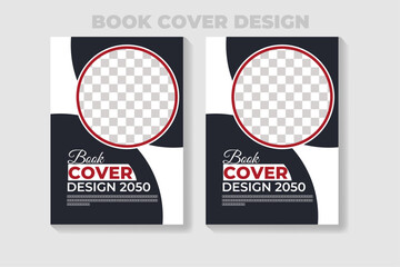 Vector marketing business print book cover template